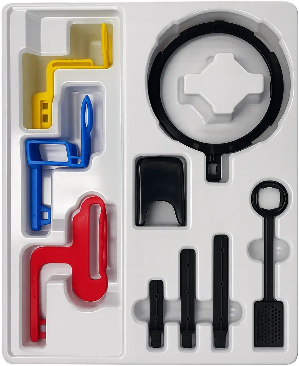 The complete Zero Profile holder set with positioning rings