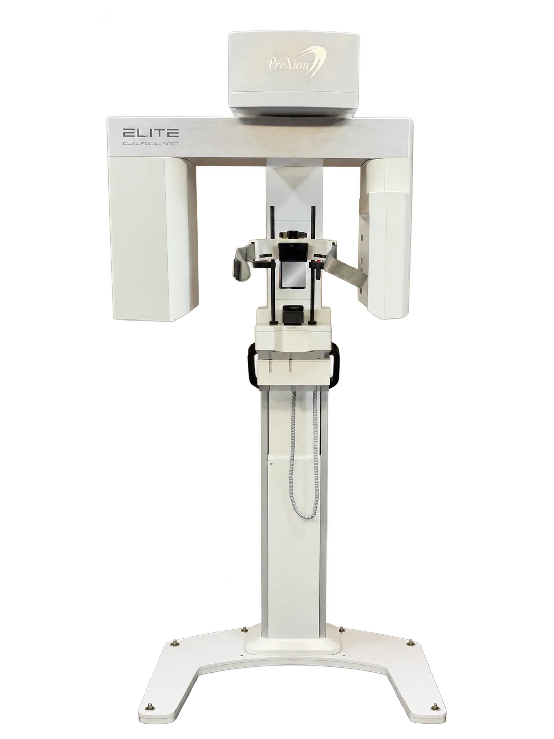 New white PreXion Elite CBCT system, front view without the optional cephalometric arm