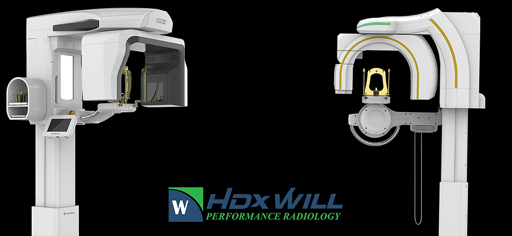 HDXWill CBCTs Eco-X (left) Dentri Max (right)