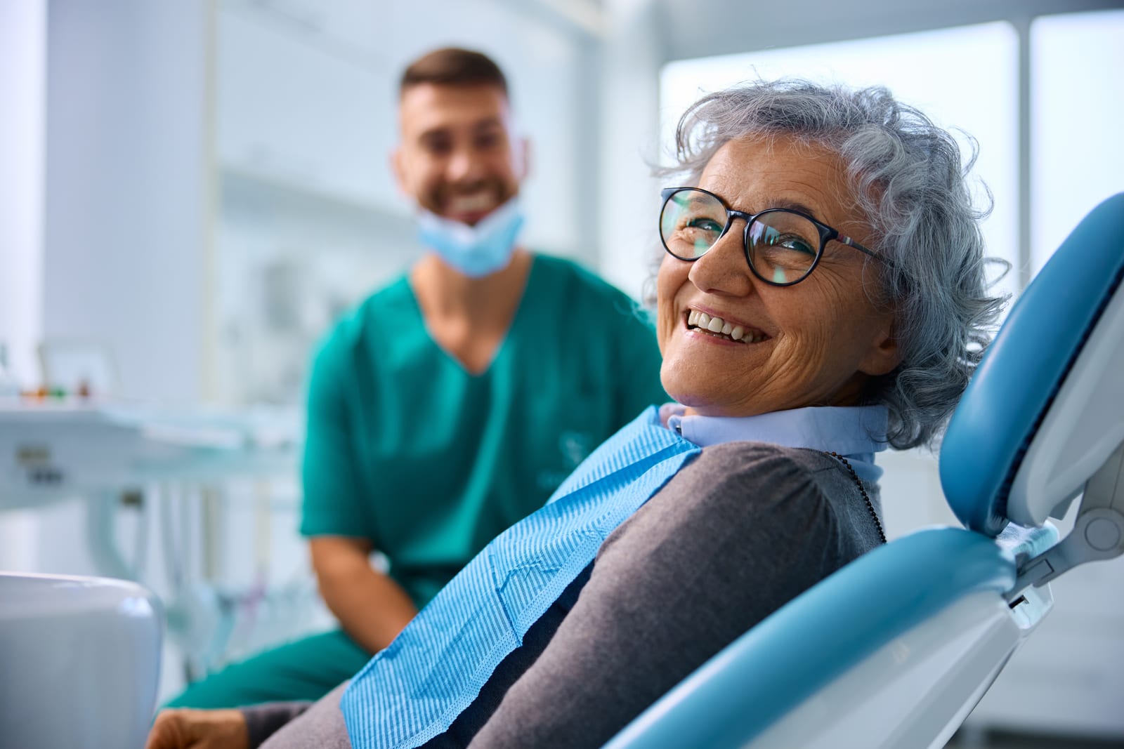 Happy patients stay and refer others.
